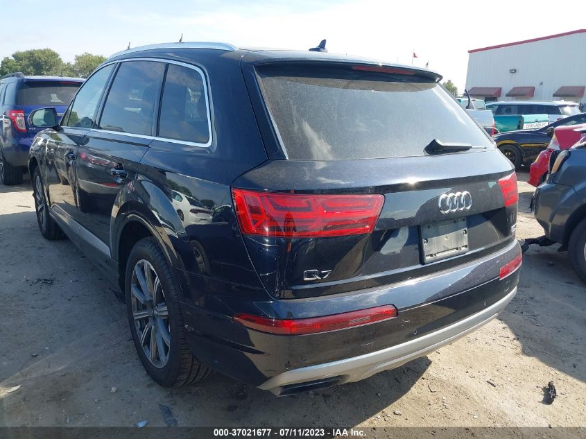 2017 AUDI Q7 PREMIUM PLUS - WA1LAAF76HD035516