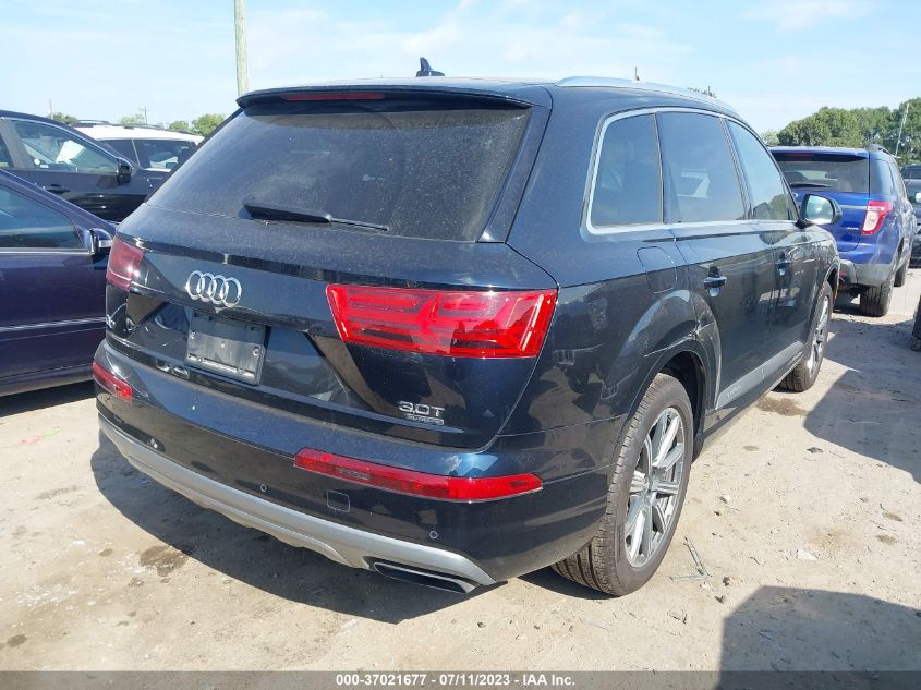 2017 AUDI Q7 PREMIUM PLUS - WA1LAAF76HD035516