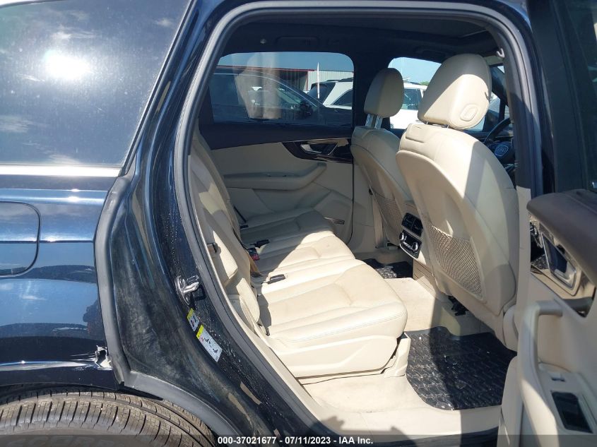 2017 AUDI Q7 PREMIUM PLUS - WA1LAAF76HD035516