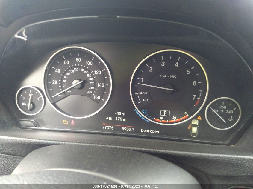 2015 BMW 3 SERIES GRAN TURISMO 328I XDRIVE - WBA8Z5C55FGS36783
