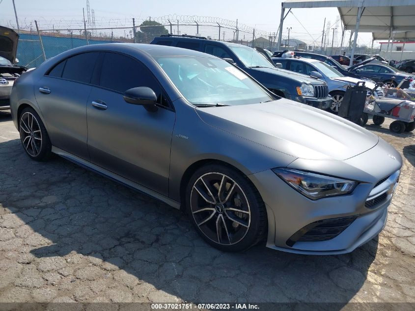 2021 MERCEDES-BENZ CLA AMG CLA 35 - W1K5J5BB2MN214324