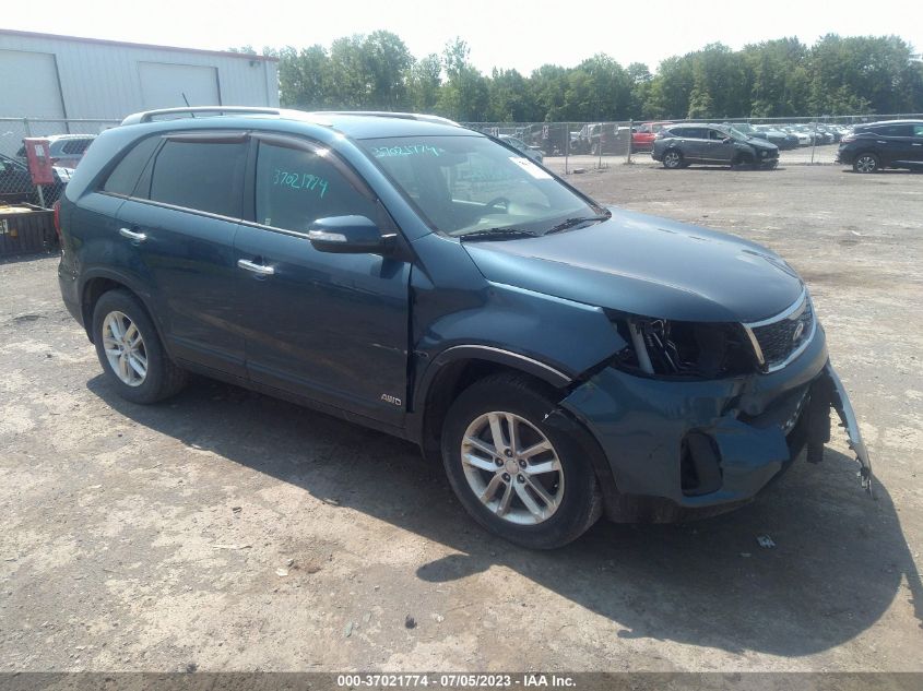 2014 KIA SORENTO LX - 5XYKTCA66EG549286