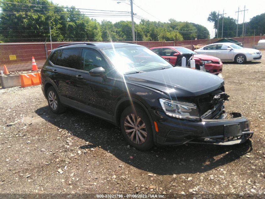 2018 VOLKSWAGEN TIGUAN S - 3VV0B7AX4JM101928