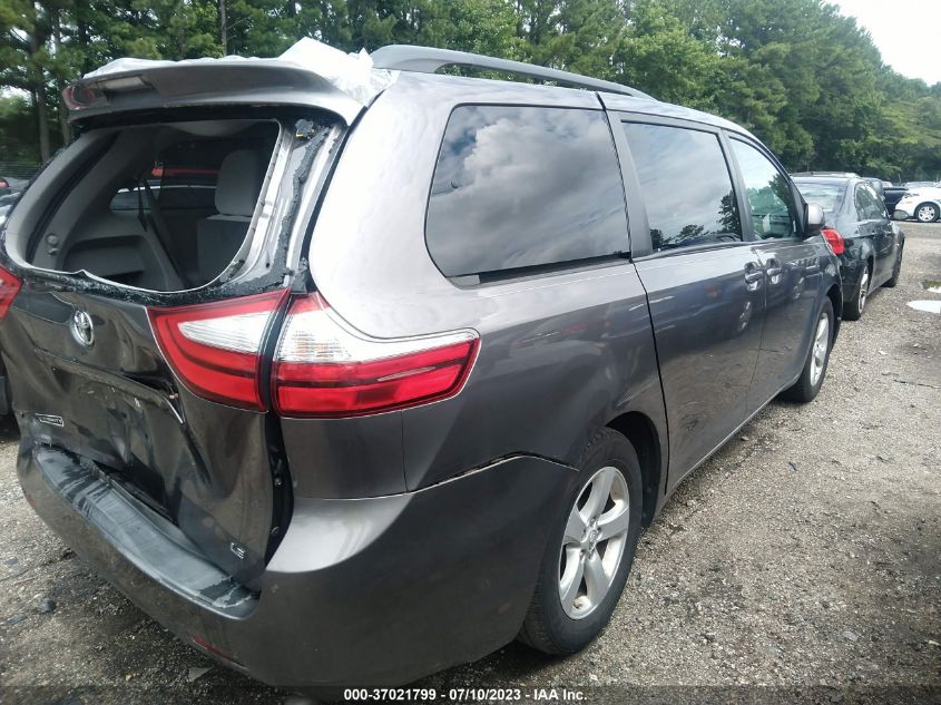 2015 TOYOTA SIENNA LE - 5TDKK3DC1FS690226