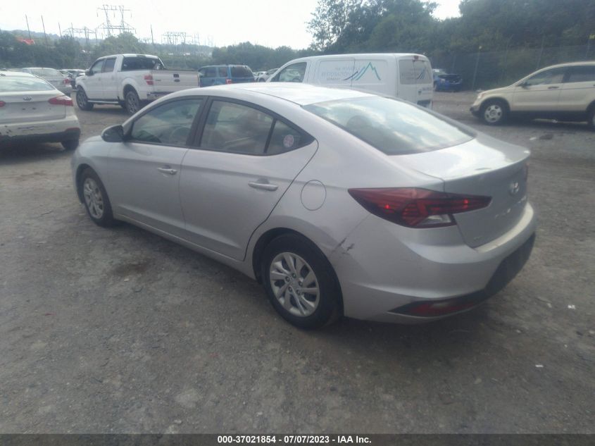 2019 HYUNDAI ELANTRA SE - 5NPD74LFXKH443573