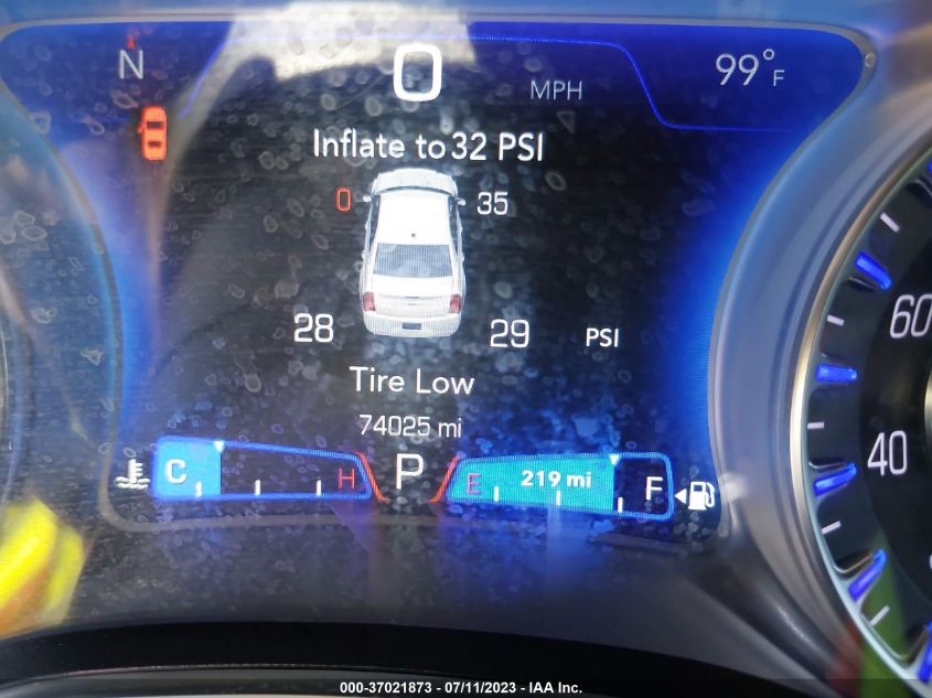 2019 CHRYSLER 300 TOURING - 2C3CCAAG2KH755756