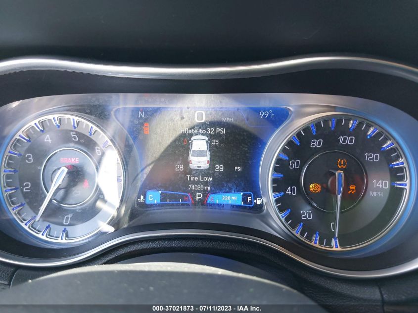 2019 CHRYSLER 300 TOURING - 2C3CCAAG2KH755756