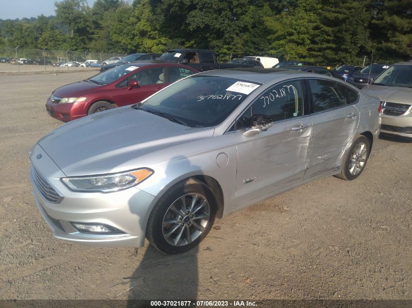 2017 FORD FUSION ENERGI SE - 3FA6P0PU5HR327333