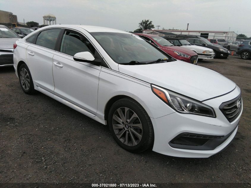 2015 HYUNDAI SONATA 2.4L SPORT - 5NPE34AF1FH245392