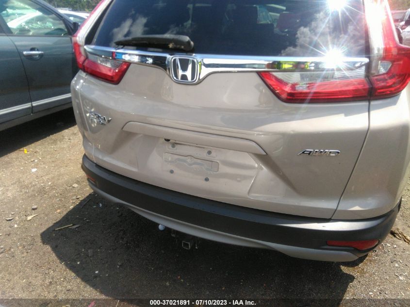 2017 HONDA CR-V EX-L - 5J6RW2H86HL077441