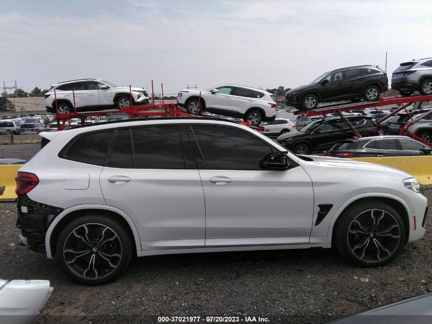 2021 BMW X3 M 5YMTS0C06M9F40015
