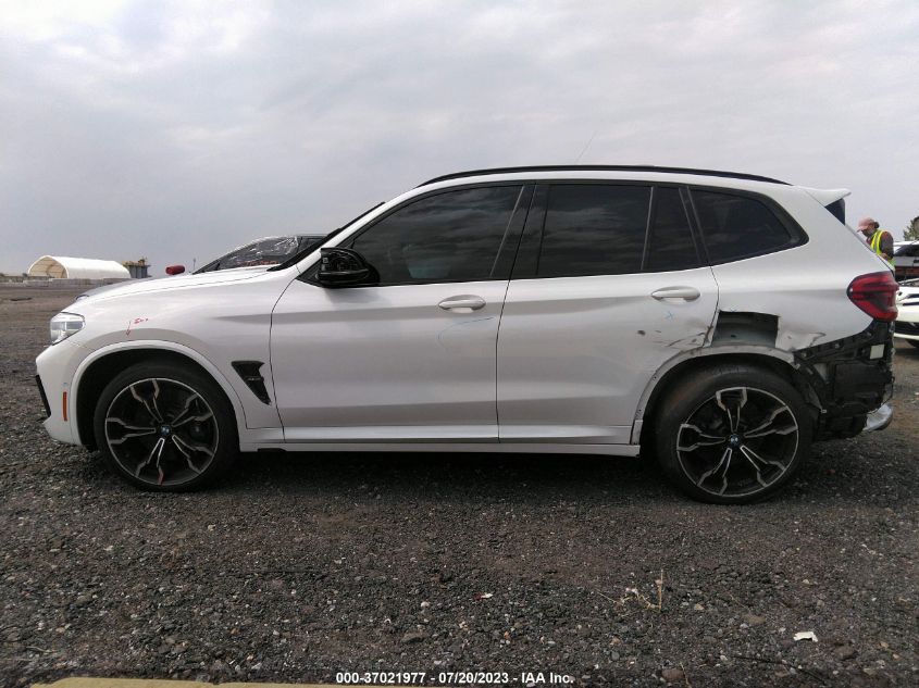 2021 BMW X3 M 5YMTS0C06M9F40015