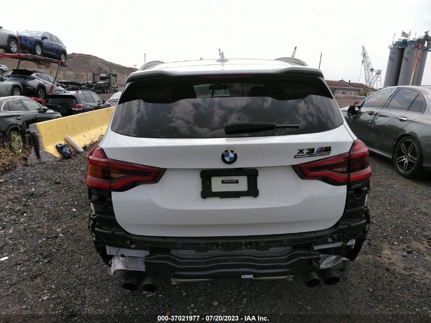 2021 BMW X3 M 5YMTS0C06M9F40015