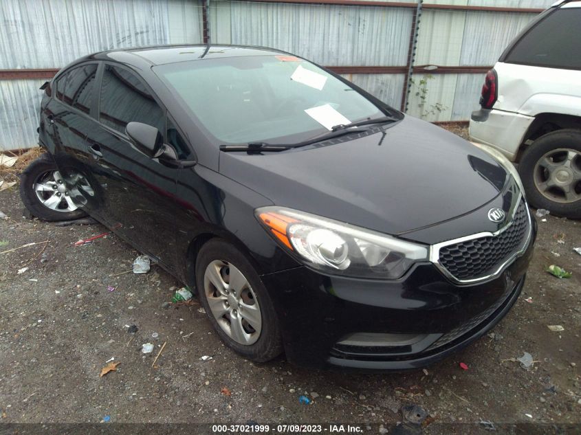 2015 KIA FORTE LX - KNAFX4A6XF5421149