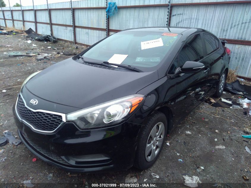 2015 KIA FORTE LX - KNAFX4A6XF5421149