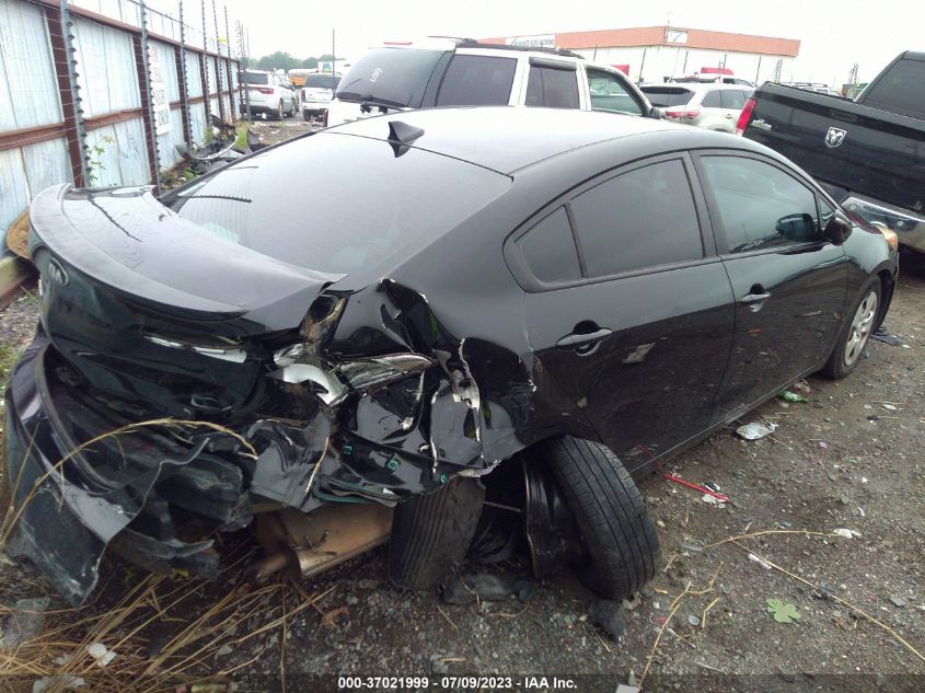 2015 KIA FORTE LX - KNAFX4A6XF5421149