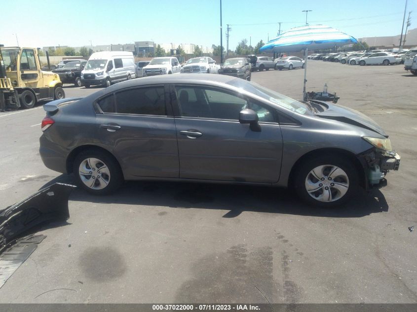 2013 HONDA CIVIC SDN LX - 19XFB2F58DE285935