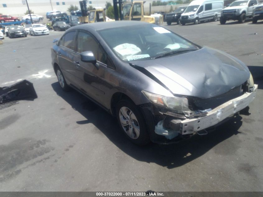 2013 HONDA CIVIC SDN LX - 19XFB2F58DE285935