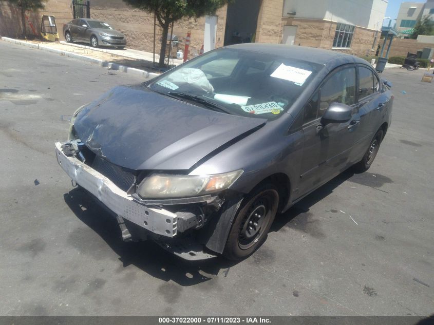 2013 HONDA CIVIC SDN LX - 19XFB2F58DE285935