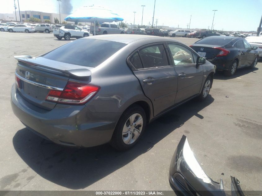 2013 HONDA CIVIC SDN LX - 19XFB2F58DE285935