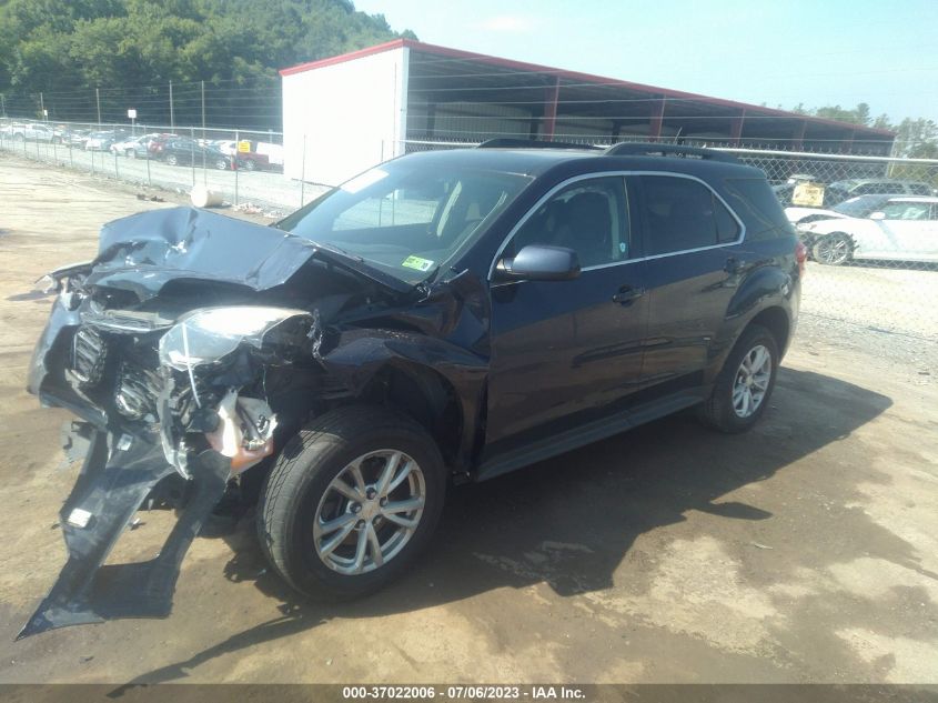 2016 CHEVROLET EQUINOX LT - 2GNFLFEK6G6250141