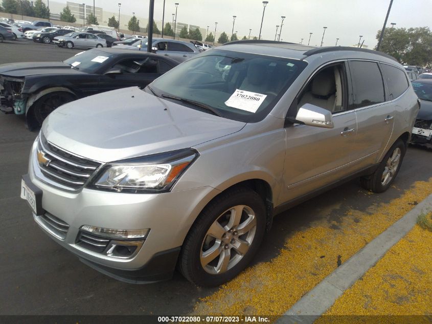 2016 CHEVROLET TRAVERSE LTZ - 1GNKRJKD9GJ215263