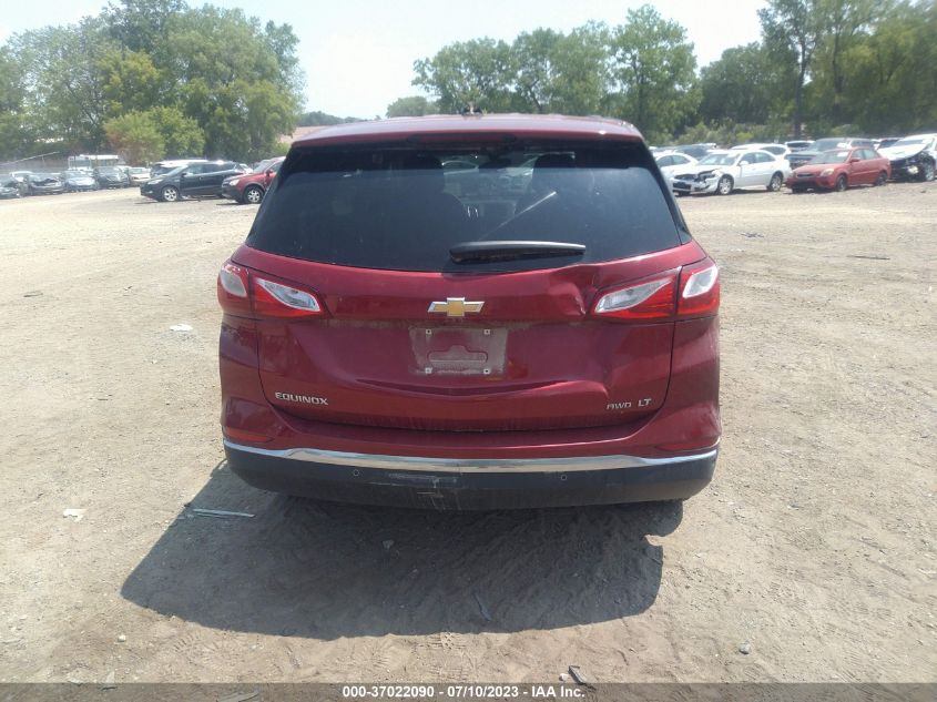 2019 CHEVROLET EQUINOX LT - 2GNAXUEV8K6298889