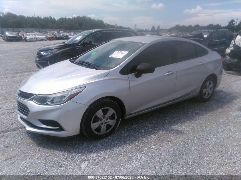 2018 CHEVROLET CRUZE LS - 1G1BC5SM4J7197821