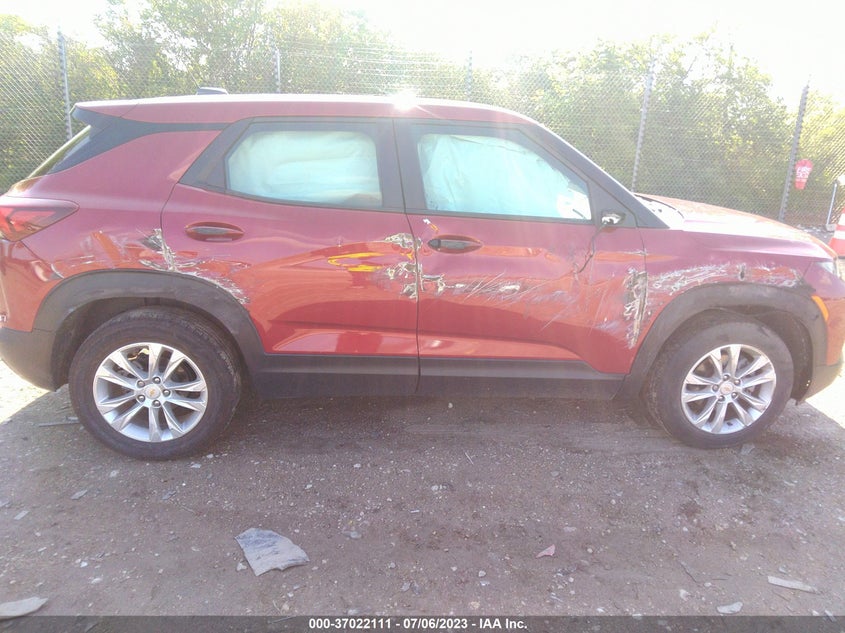 VIN KL79MMS22MB048317 2021 CHEVROLET TRAILBLAZER LS