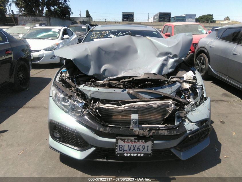 2019 HONDA CIVIC HATCHBACK EX - SHHFK7H67KU422257
