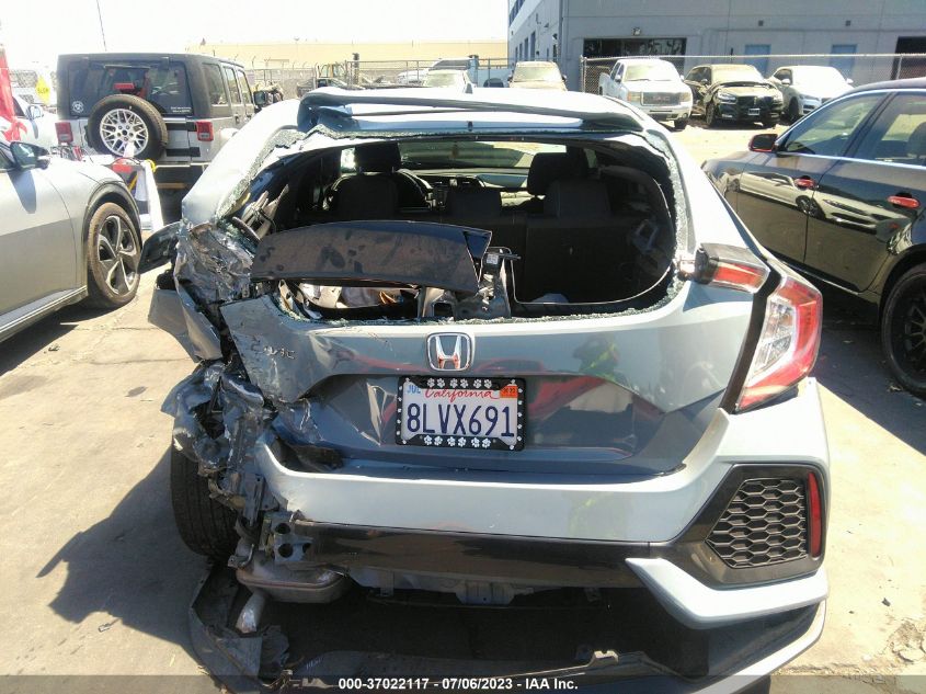 2019 HONDA CIVIC HATCHBACK EX - SHHFK7H67KU422257