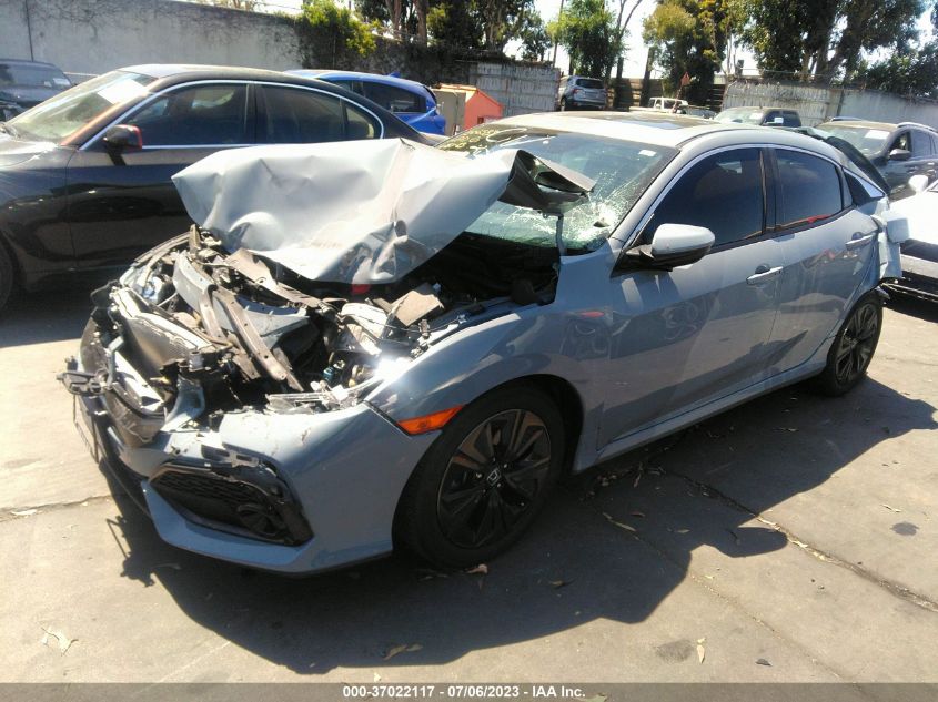 2019 HONDA CIVIC HATCHBACK EX - SHHFK7H67KU422257
