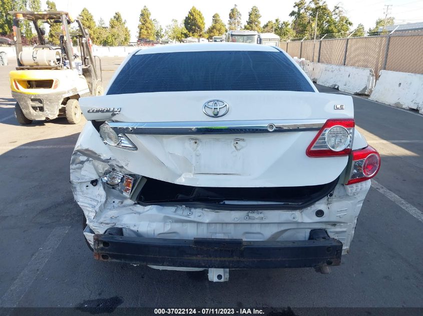 2013 TOYOTA COROLLA L/LE/S - 2T1BU4EE4DC065423