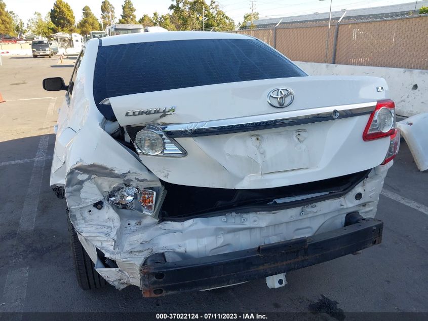 2013 TOYOTA COROLLA L/LE/S - 2T1BU4EE4DC065423