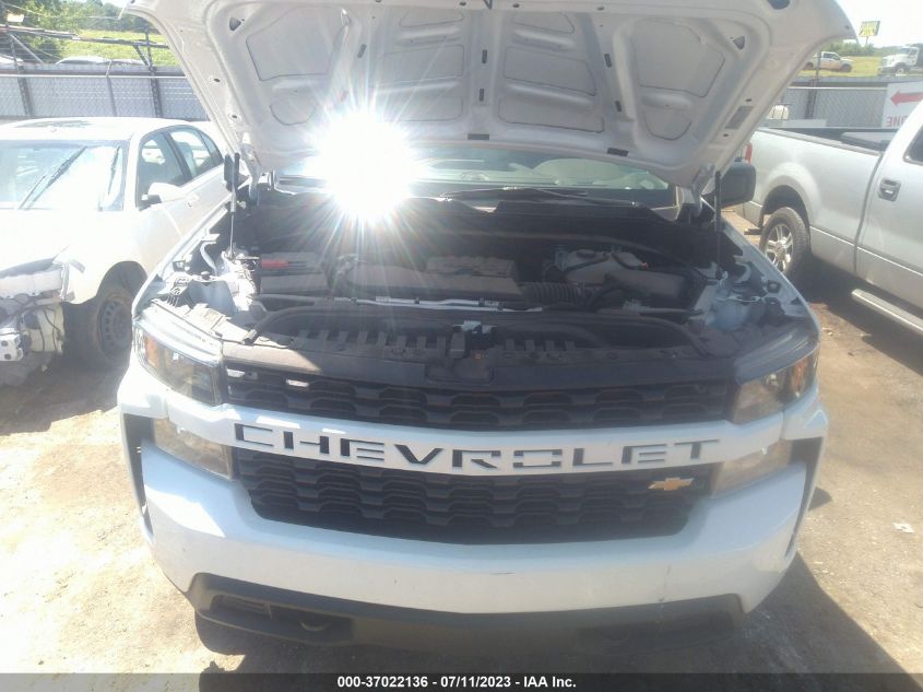 2022 CHEVROLET SILVERADO 1500 LTD CUSTOM - 1GCPWBEK8NZ172606