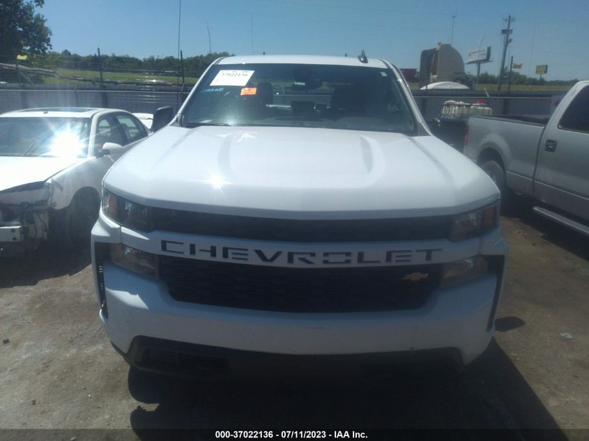 2022 CHEVROLET SILVERADO 1500 LTD CUSTOM - 1GCPWBEK8NZ172606