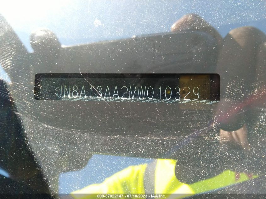 2021 NISSAN ROGUE S - JN8AT3AA2MW010329