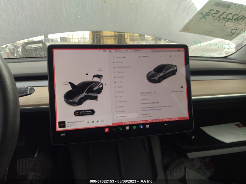 2021 TESLA MODEL 3 STANDARD RANGE PLUS - 5YJ3E1EAXMF868195