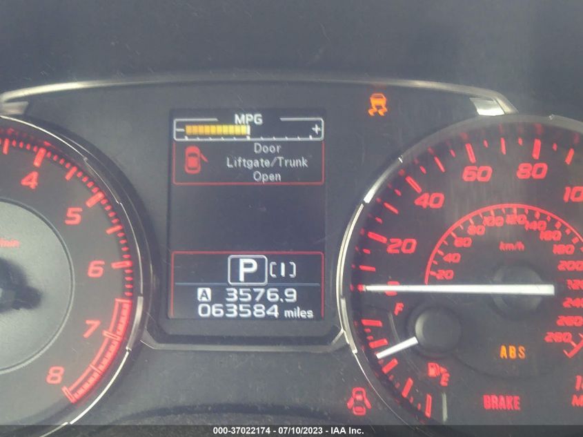 2015 SUBARU WRX PREMIUM - JF1VA1D6XF8815023