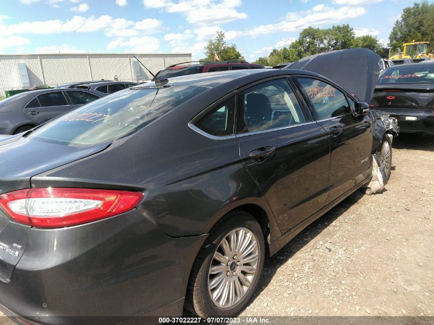 2015 FORD FUSION SE HYBRID - 3FA6P0LU3FR107885