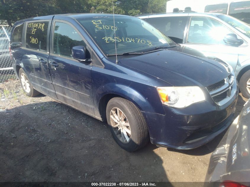 2013 DODGE GRAND CARAVAN SXT - 2C4RDGCG4DR749909