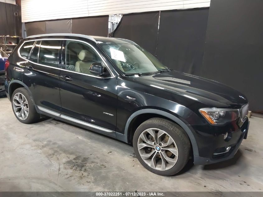 2015 BMW X3 XDRIVE28I - 5UXWX9C53F0D47639