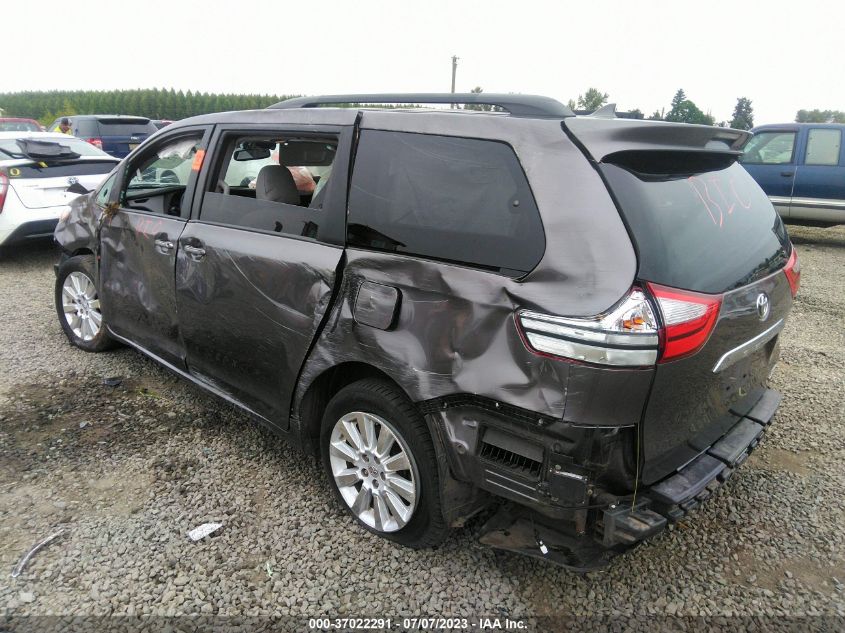 2015 TOYOTA SIENNA LTD/XLE/XLE PREMIUM - 5TDDK3DC1FS126617