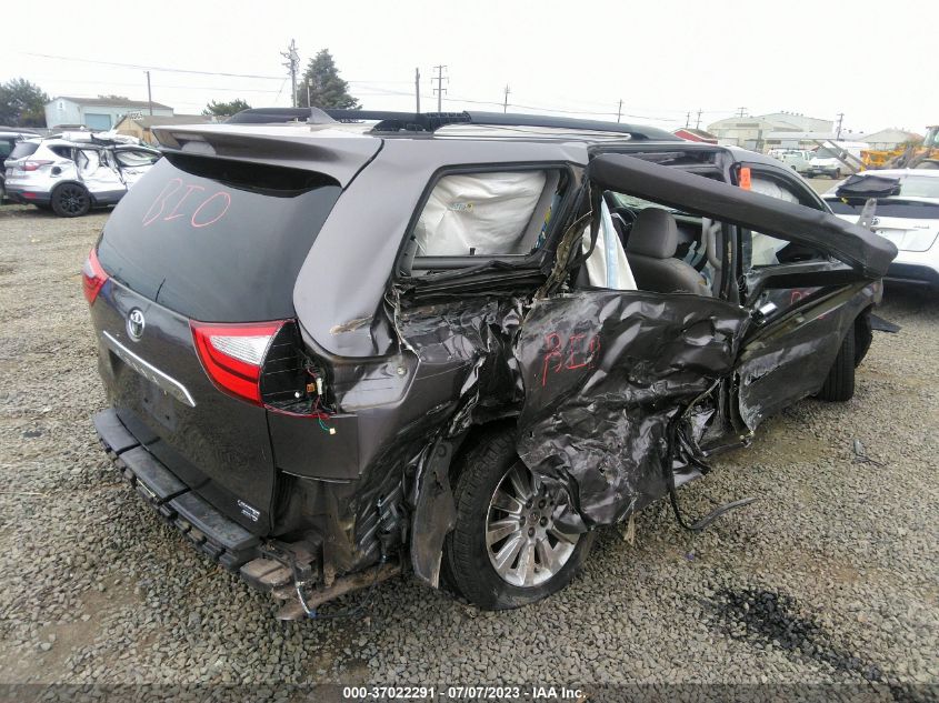 2015 TOYOTA SIENNA LTD/XLE/XLE PREMIUM - 5TDDK3DC1FS126617