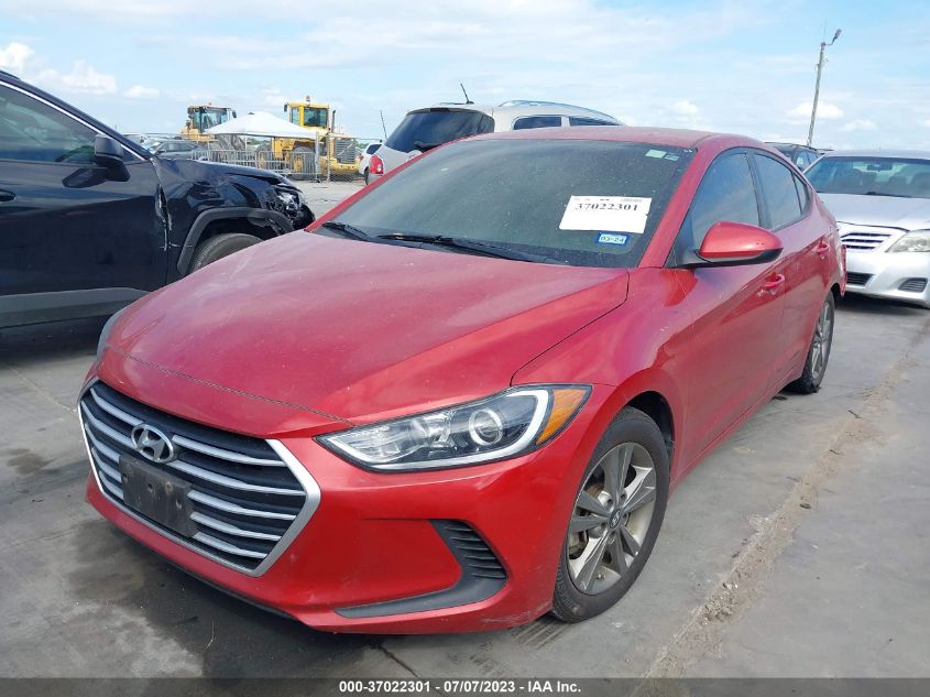 2018 HYUNDAI ELANTRA SEL - 5NPD84LFXJH245832