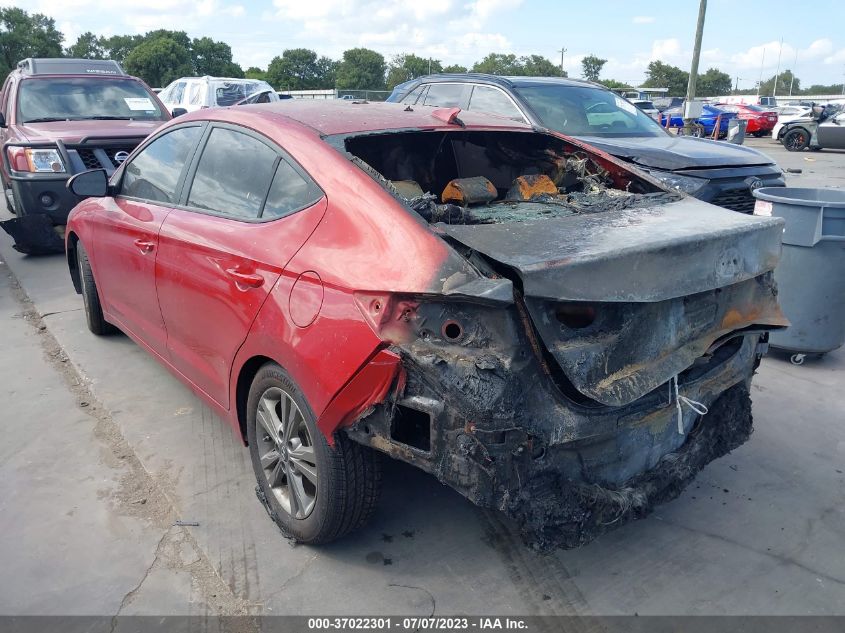 2018 HYUNDAI ELANTRA SEL - 5NPD84LFXJH245832