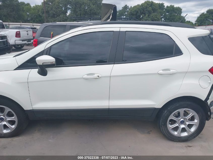 2021 FORD ECOSPORT SE - MAJ3S2GE8MC400029