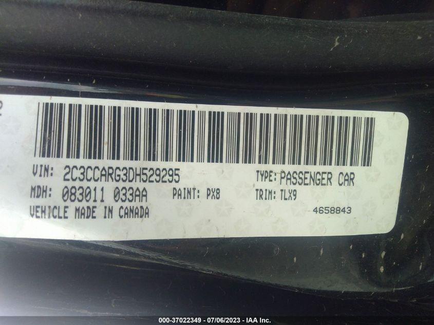 2013 CHRYSLER 300 - 2C3CCARG3DH529295