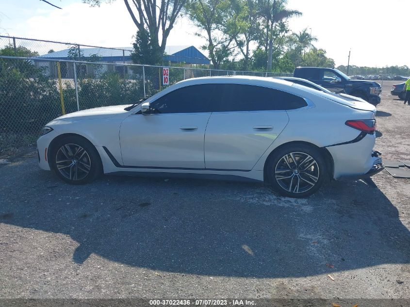 2022 BMW 4 SERIES 430I - WBA63AV03NFM69066