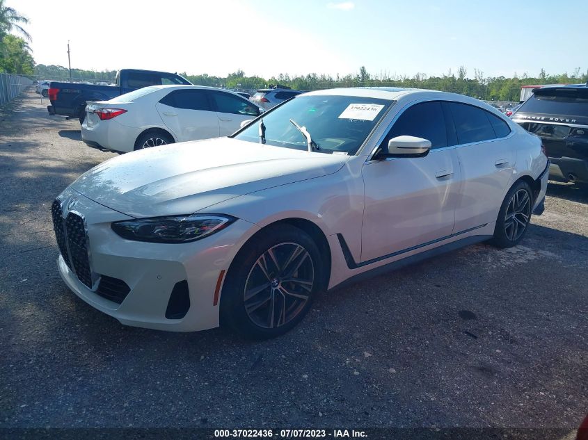 2022 BMW 4 SERIES 430I - WBA63AV03NFM69066